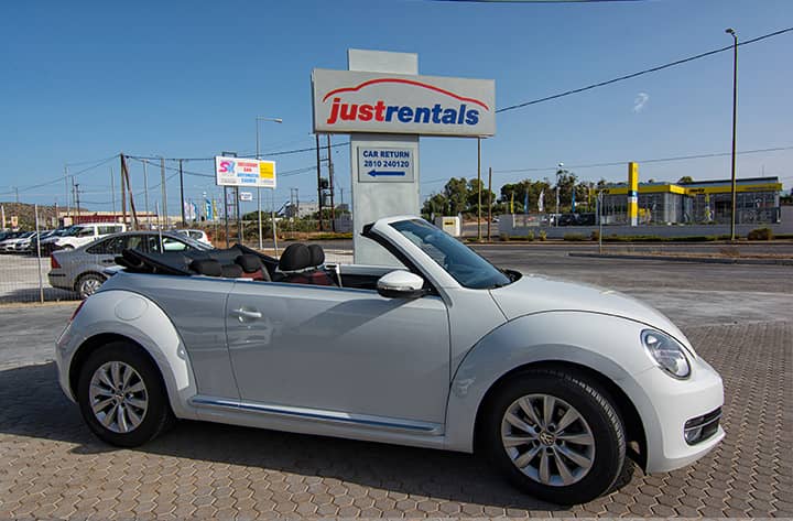 car rental chania airport with justrentals