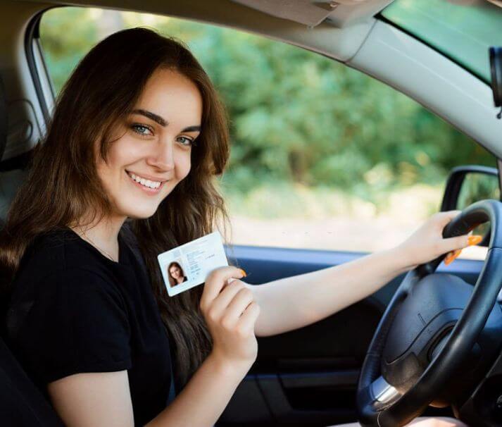 UK driving license in Crete