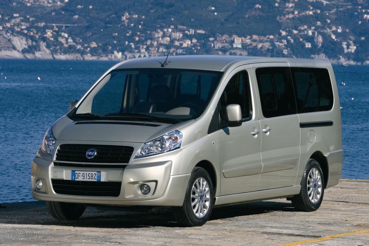 Fiat scudo белый