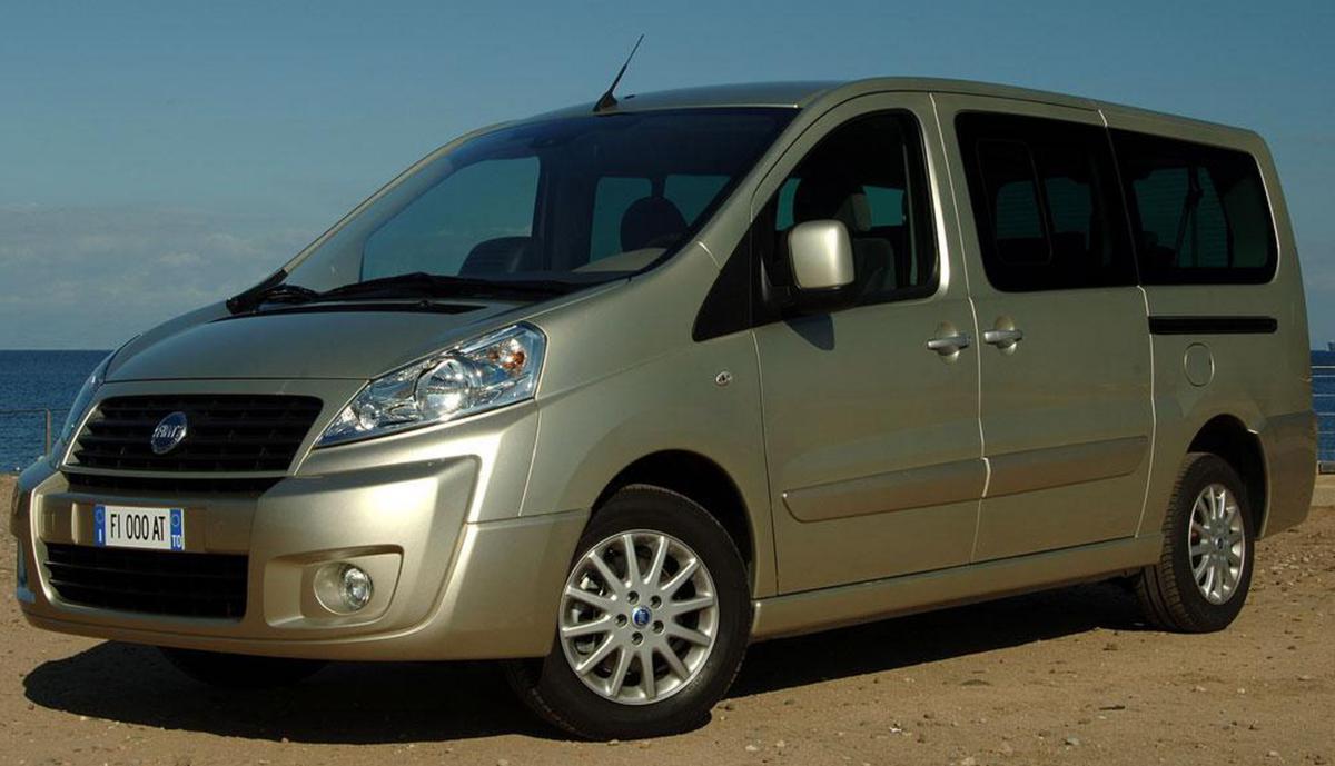 Fiat scudo белый
