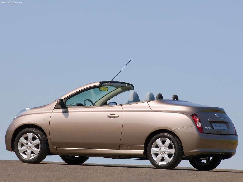 Ниссан микра кабриолет фото