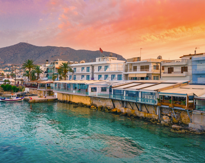 Hersonissos Harbour shops