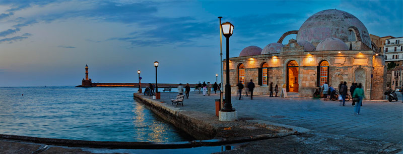 Mosque in Chania Port